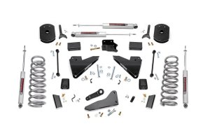 Ram 2500 Suspension Lift Kit - Rough Country - 5 Inch Lift | FR Diesel Coil | Radius Arm Drop - '14-'18